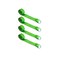 Tie 4 Safe 2" x 10' Lasso Strap w/ O Ring Auto Tie Down Wheel Lift Tow Truck Trailer Green, 4PK TWS21-510-W9-GR-C-4 - alternate 1